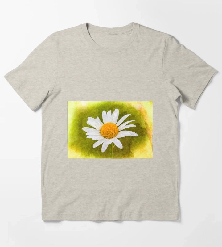 The Daisy Art T-Shirt Cream