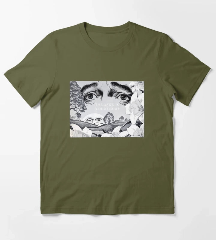 The Dawn Is Your Enemy T-Shirt Olive Green