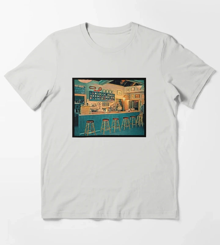 The Diner IV T-Shirt Light Grey