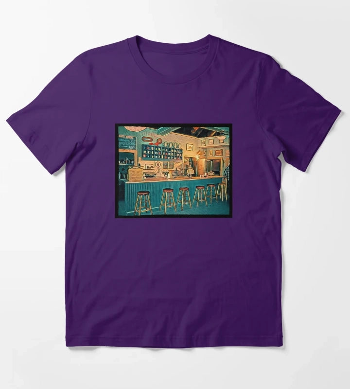 The Diner IV T-Shirt Purple