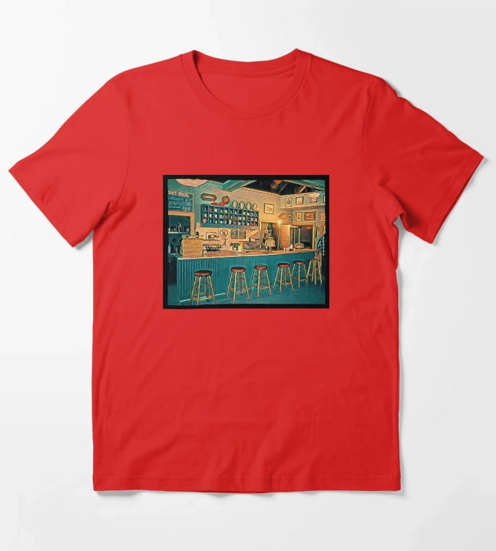 The Diner IV T-Shirt Red