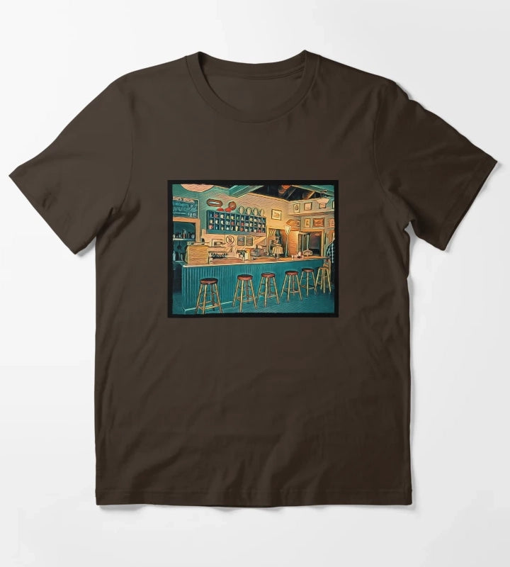 The Diner IV T-Shirt Brown