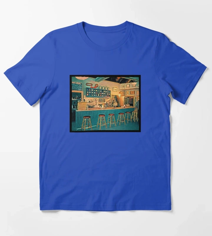 The Diner IV T-Shirt Blue