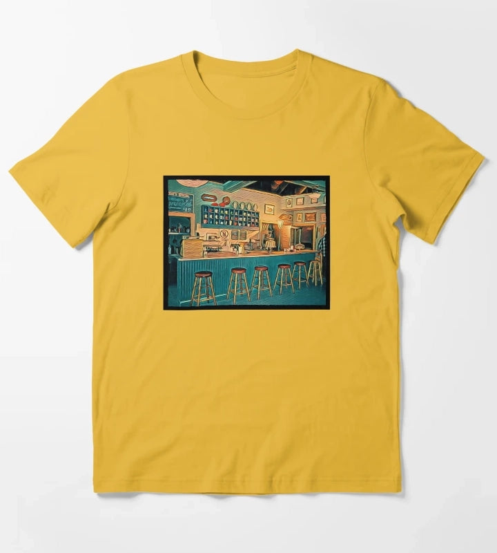 The Diner IV T-Shirt Yellow