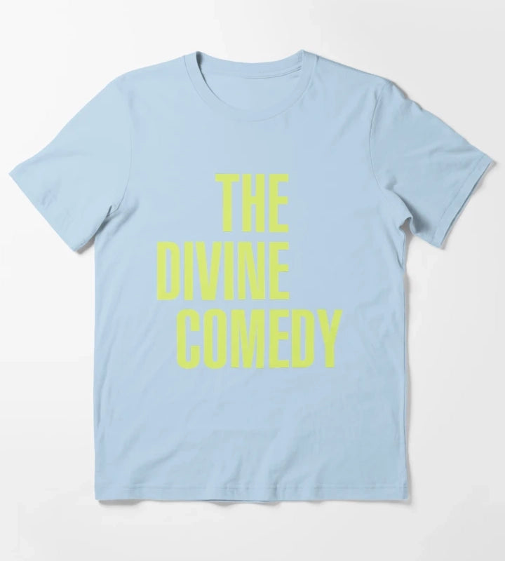 The Divine Comedy T-Shirt Sky Blue