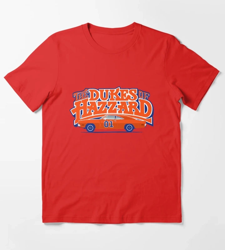 The Dukes of Hazzard General Lee The General T-Shirt Red
