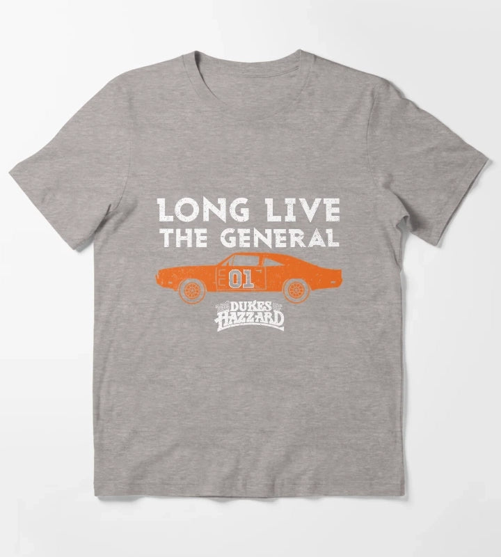 The Dukes of Hazzard T-Shirt Heather Grey
