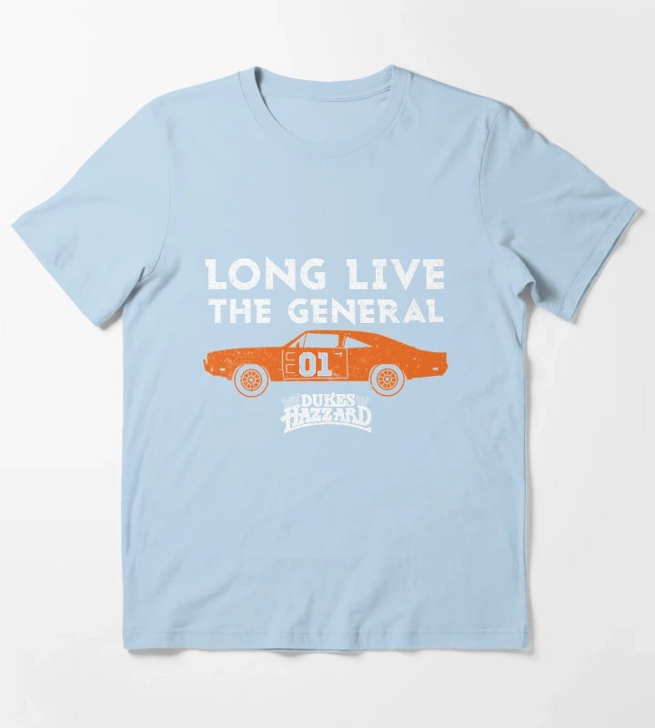 The Dukes of Hazzard T-Shirt Sky Blue