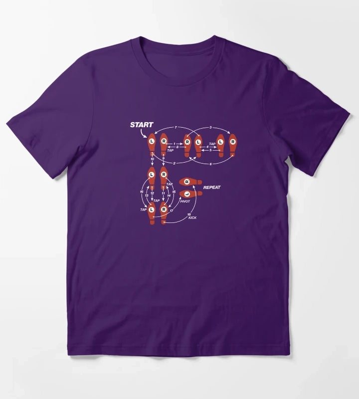 The Electric Slide T-Shirt Purple
