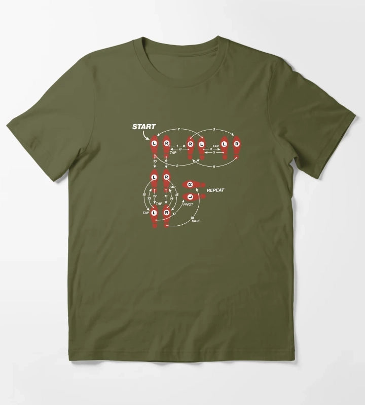 The Electric Slide T-Shirt Olive Green