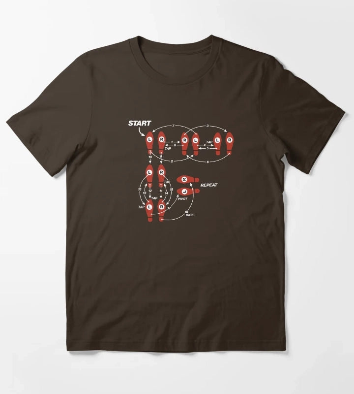 The Electric Slide T-Shirt Brown