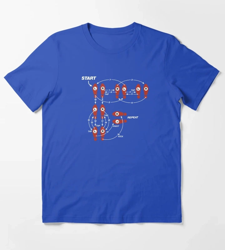 The Electric Slide T-Shirt Blue