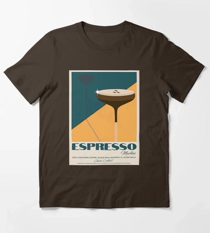 The Espresso Martini T-Shirt Brown