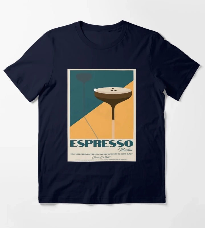 The Espresso Martini T-Shirt Navy