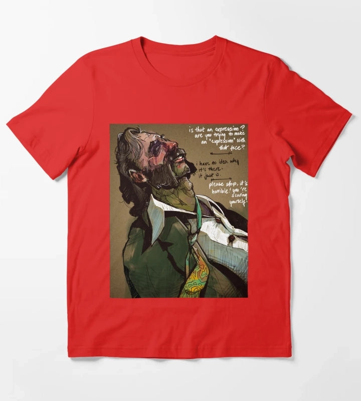 The Expression Disco Elysium T-Shirt Red