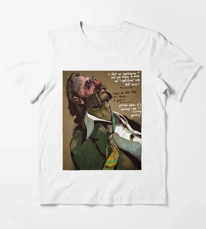 The Expression Disco Elysium T-Shirt White