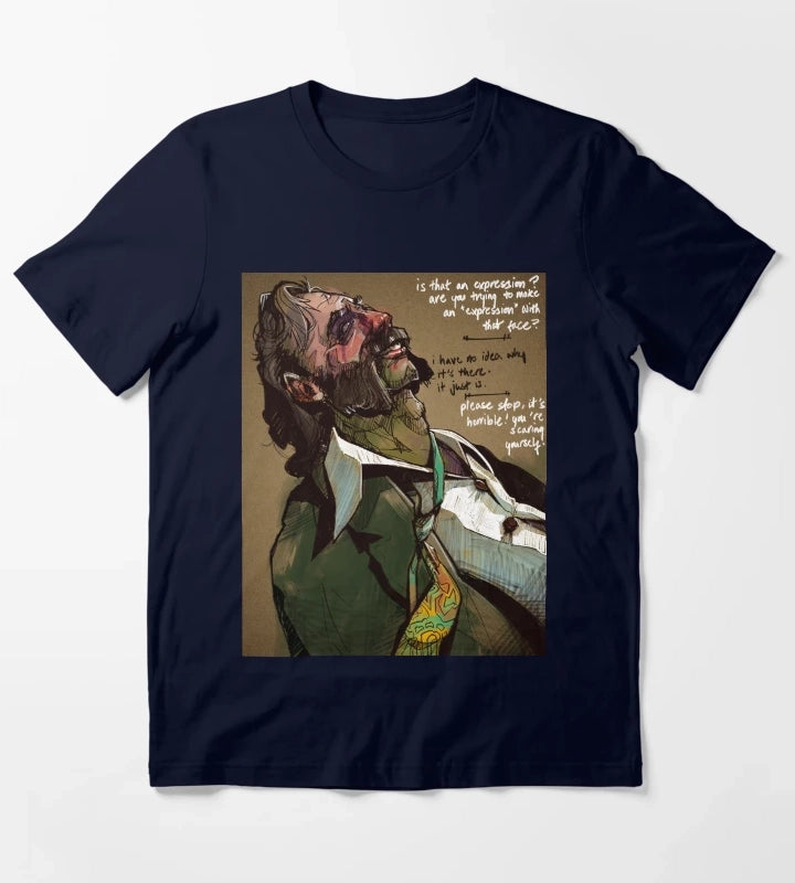 The Expression Disco Elysium T-Shirt Navy