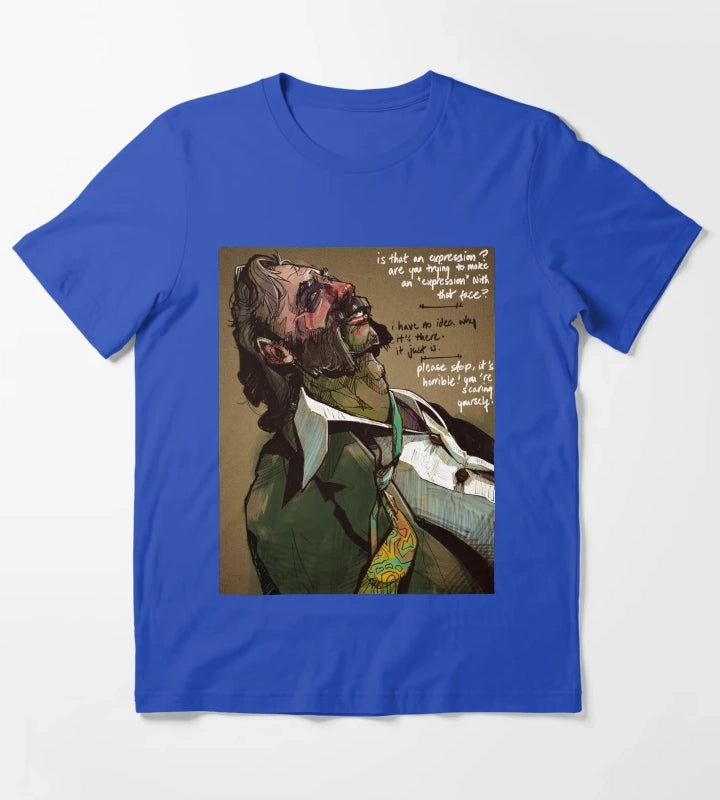 The Expression Disco Elysium T-Shirt Blue