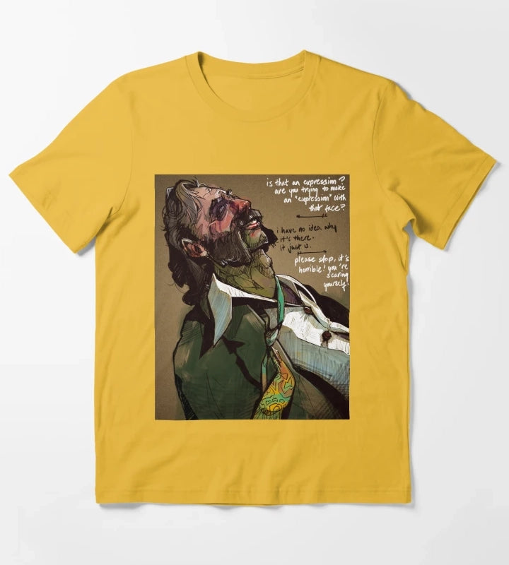 The Expression Disco Elysium T-Shirt Yellow