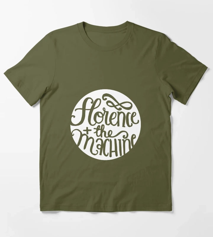 The Fighters Machine T-Shirt Olive Green