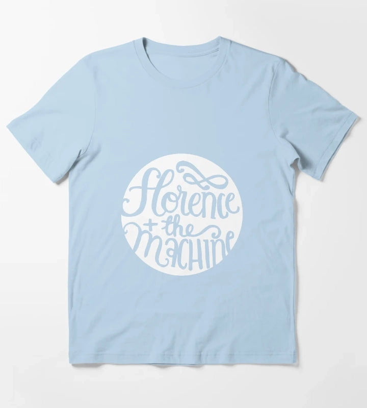 The Fighters Machine T-Shirt Sky Blue