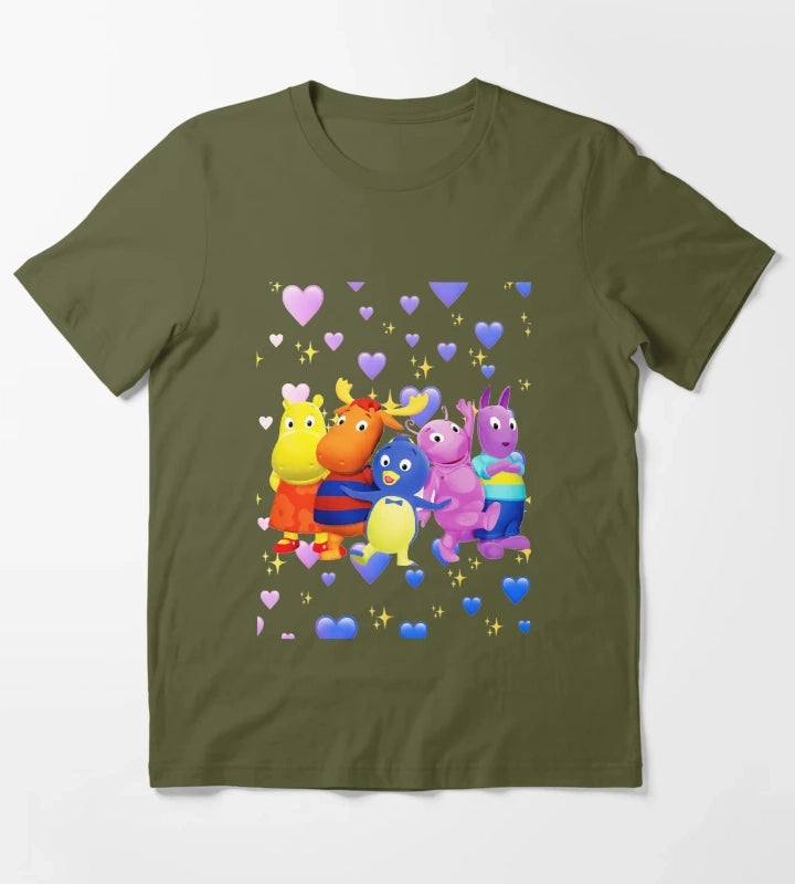 The Gang T-Shirt Olive Green