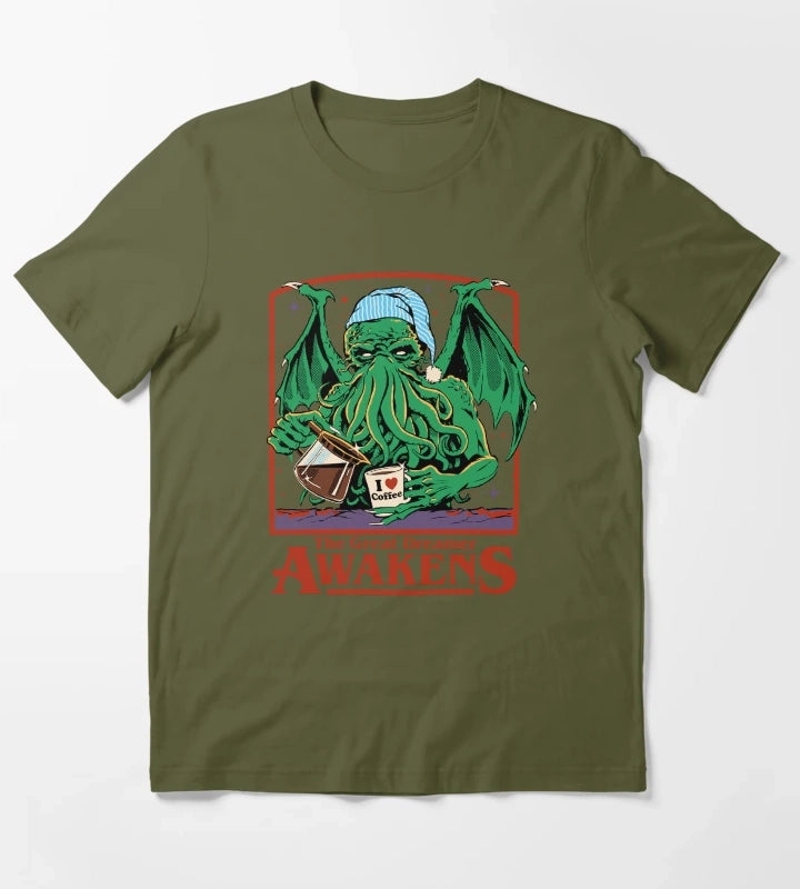 The Great Dreamer T-Shirt Olive Green