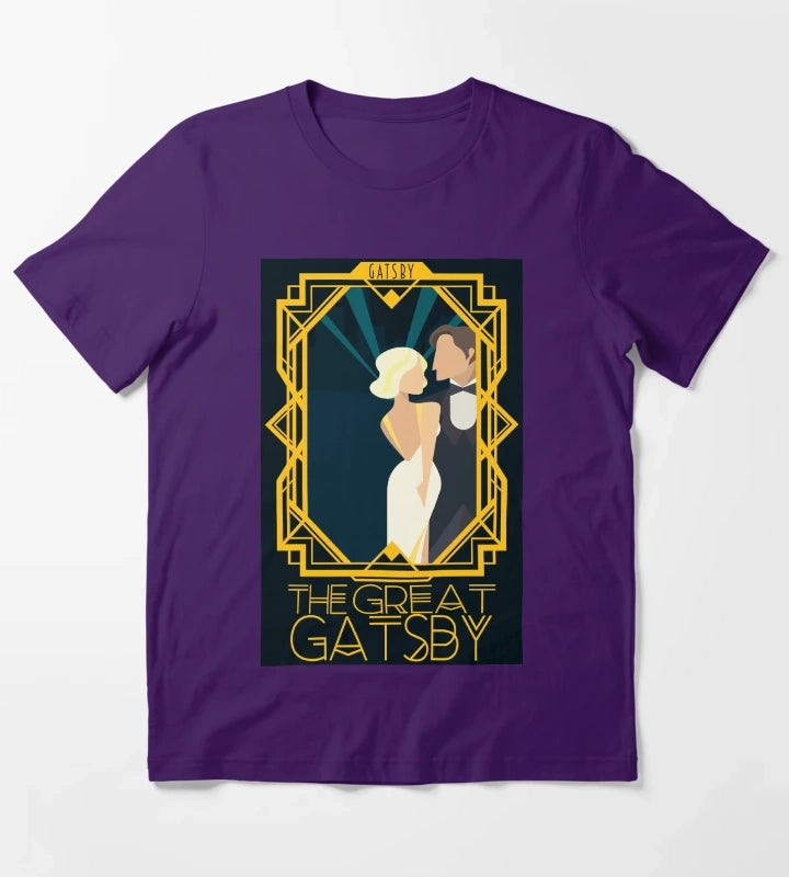 The Great Gatsby T-Shirt Purple