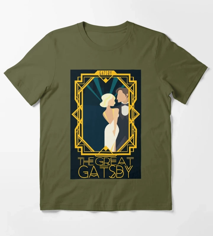 The Great Gatsby T-Shirt Olive Green