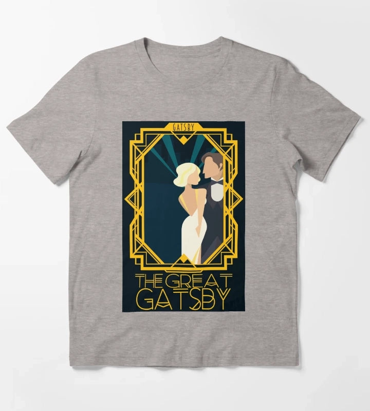 The Great Gatsby T-Shirt Heather Grey