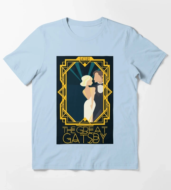 The Great Gatsby T-Shirt Sky Blue