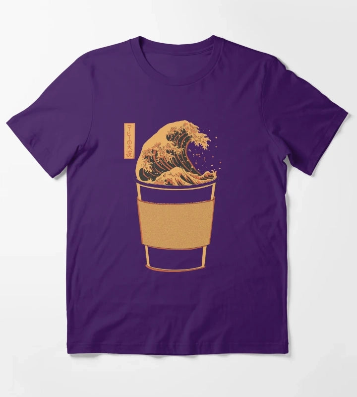 The Great Wave of Joe T-Shirt Purple