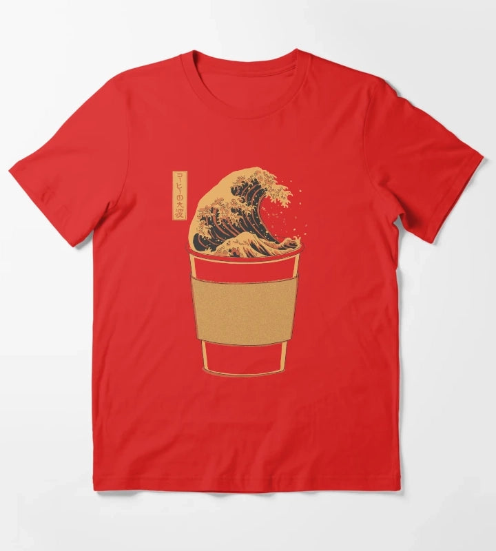 The Great Wave of Joe T-Shirt Red