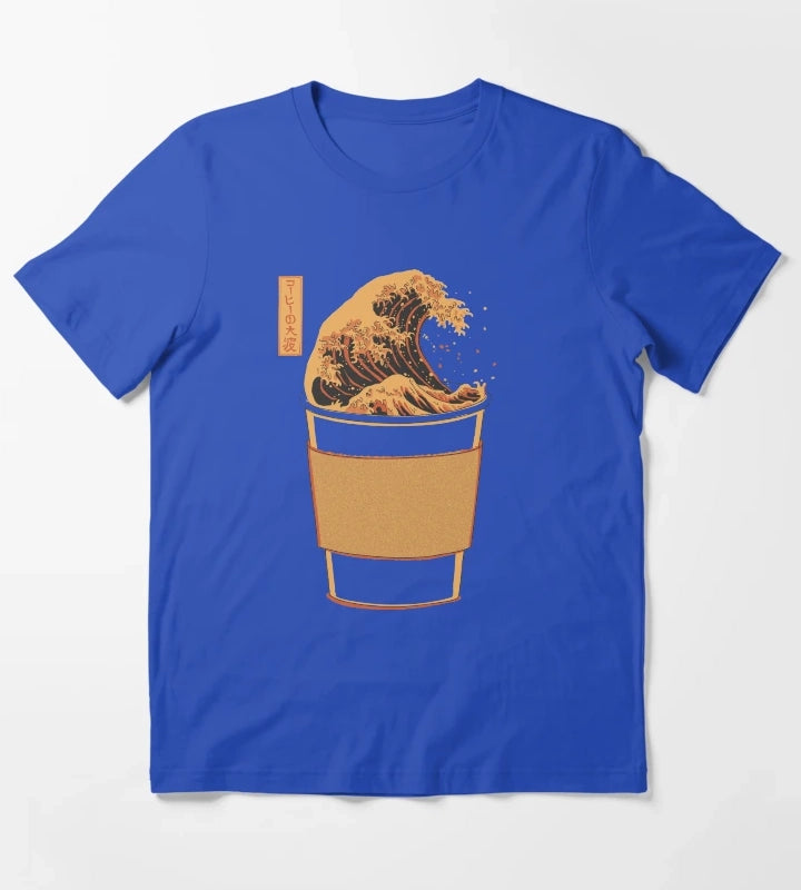 The Great Wave of Joe T-Shirt Blue