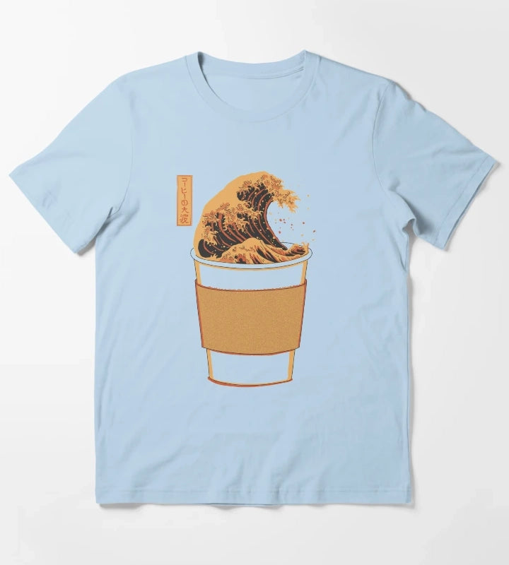 The Great Wave of Joe T-Shirt Sky Blue
