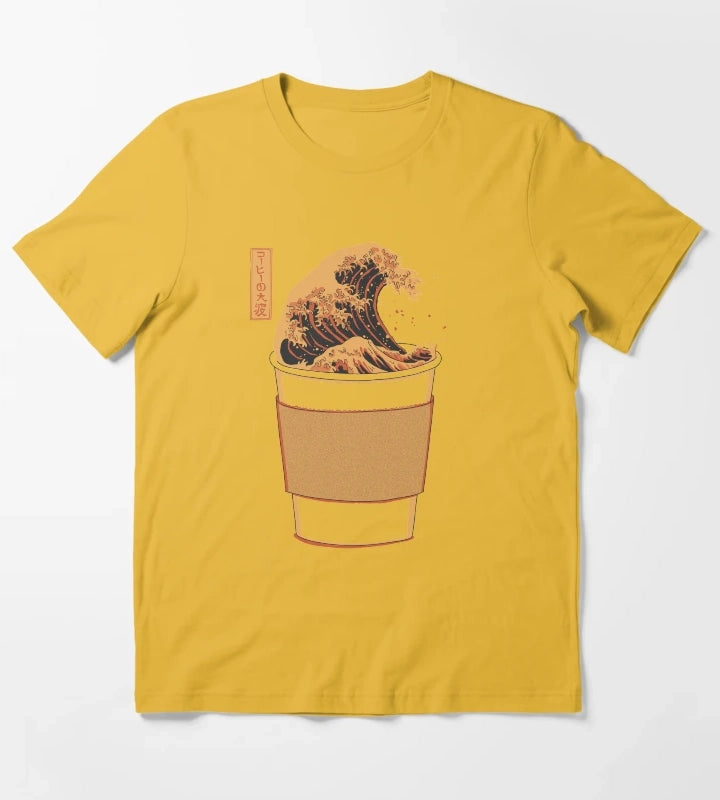 The Great Wave of Joe T-Shirt Yellow