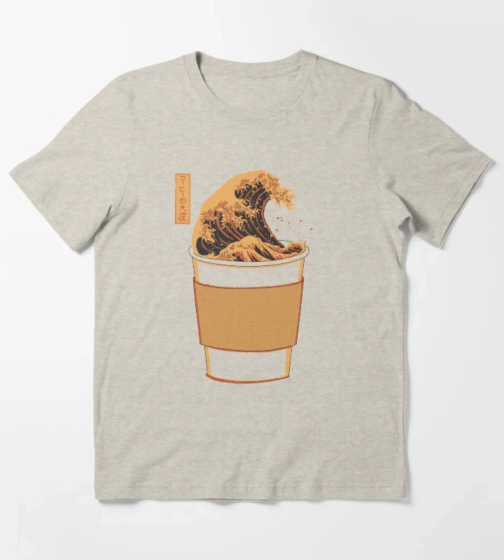 The Great Wave of Joe T-Shirt Cream