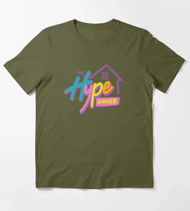 The Hype House T-Shirt Olive Green