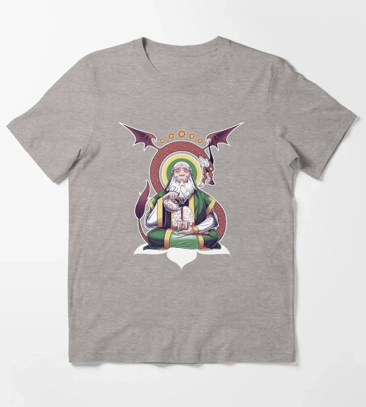 The Jasmine Dragon T-Shirt Heather Grey