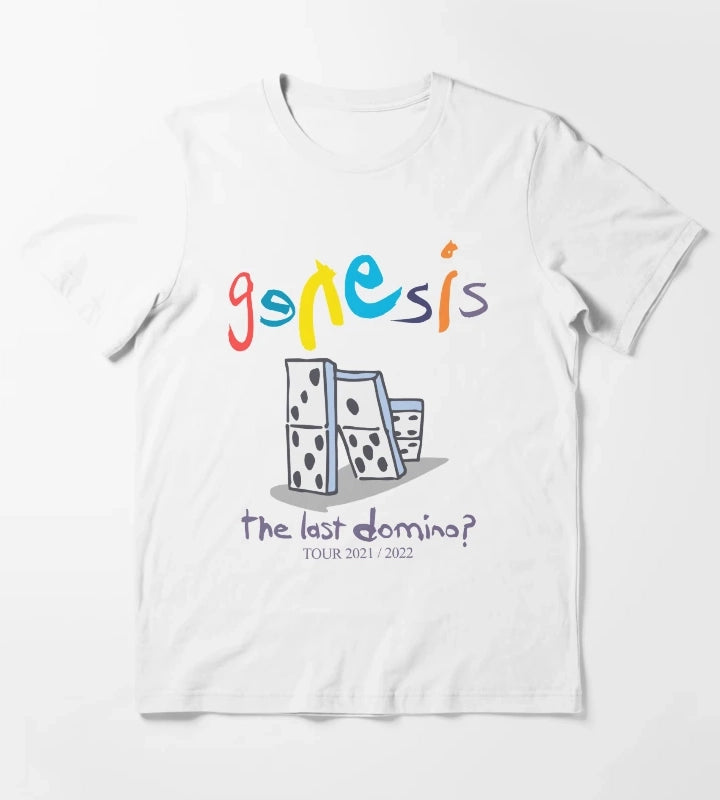The Last Domino Genesis 2021 2022 T-Shirt White