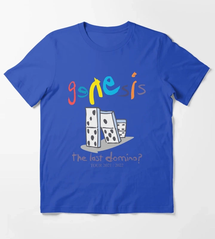 The Last Domino Genesis 2021 2022 T-Shirt Blue