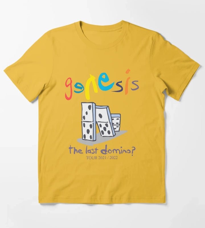 The Last Domino Genesis 2021 2022 T-Shirt Yellow