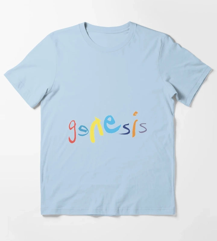 The Last Domino Genesis T-Shirt Sky Blue
