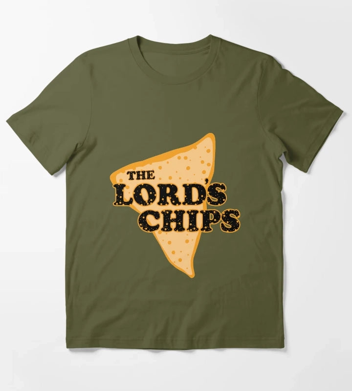 The Lords Chips T-Shirt Olive Green