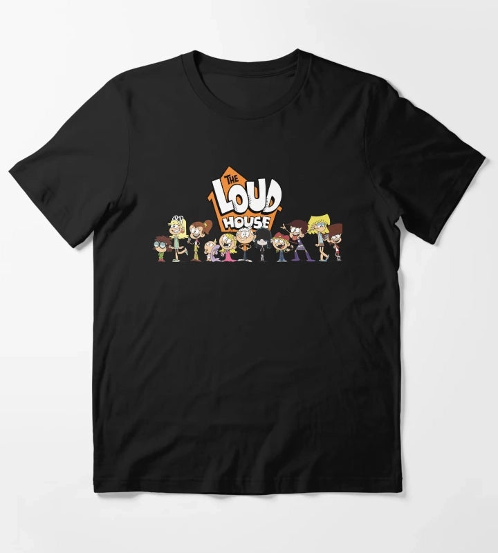 The Loud House Cast In A Row Logo T-Shirt