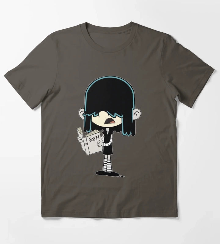 The Loud House Lucy Loud T-Shirt Dark Grey