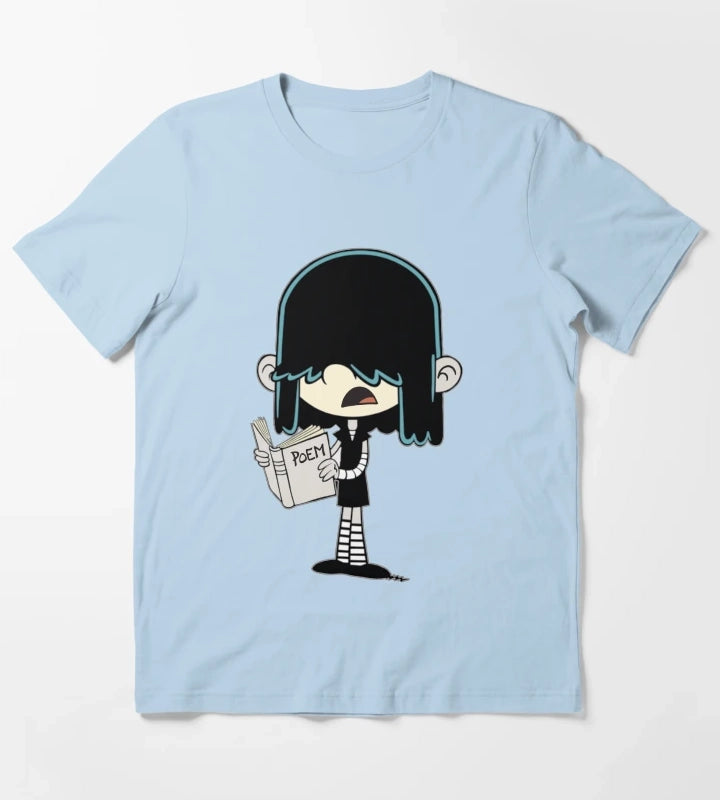 The Loud House Lucy Loud T-Shirt Sky Blue