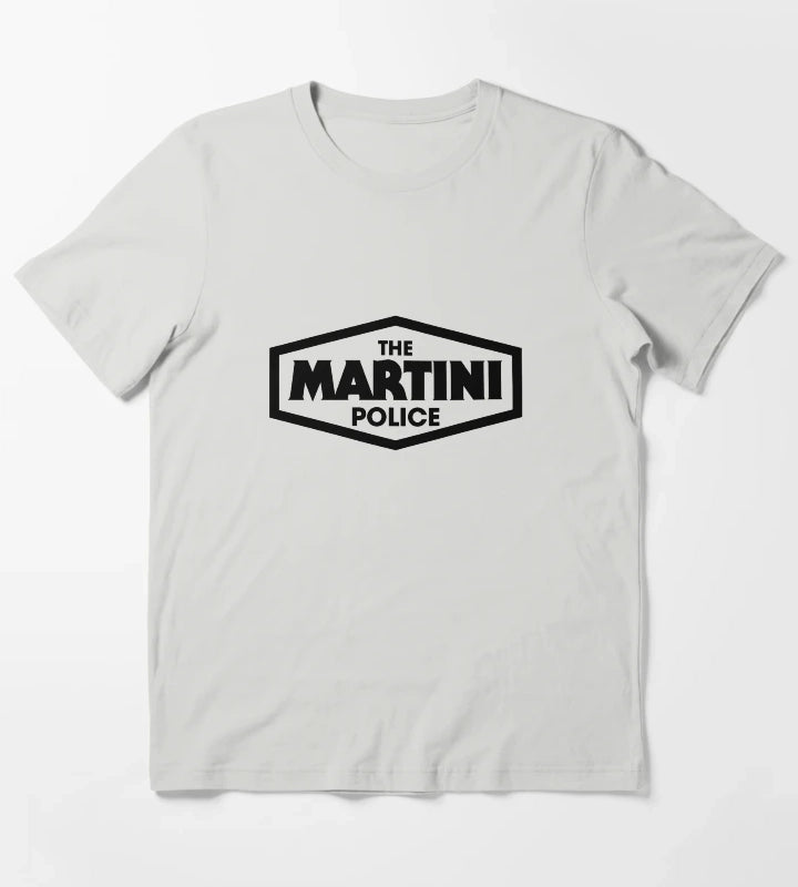 The Martini Police Arctic Monkeys T-Shirt Light Grey