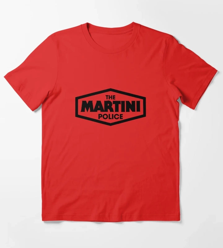 The Martini Police Arctic Monkeys T-Shirt Red