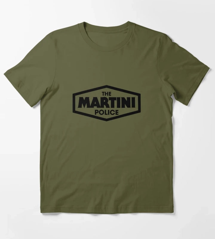 The Martini Police Arctic Monkeys T-Shirt Olive Green